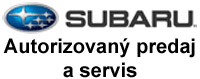 Autorizovaný predaj a servis Subaru